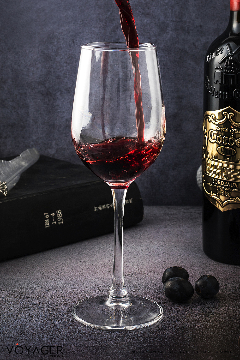 产品拍摄-红酒 X 卡图磨坊波尔多老风车