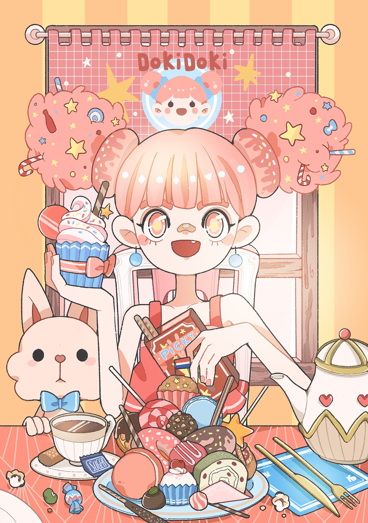 插画练习 | 灵感是一瞬即逝的流星