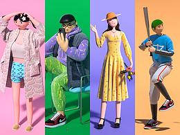 2021-C4D人物角色