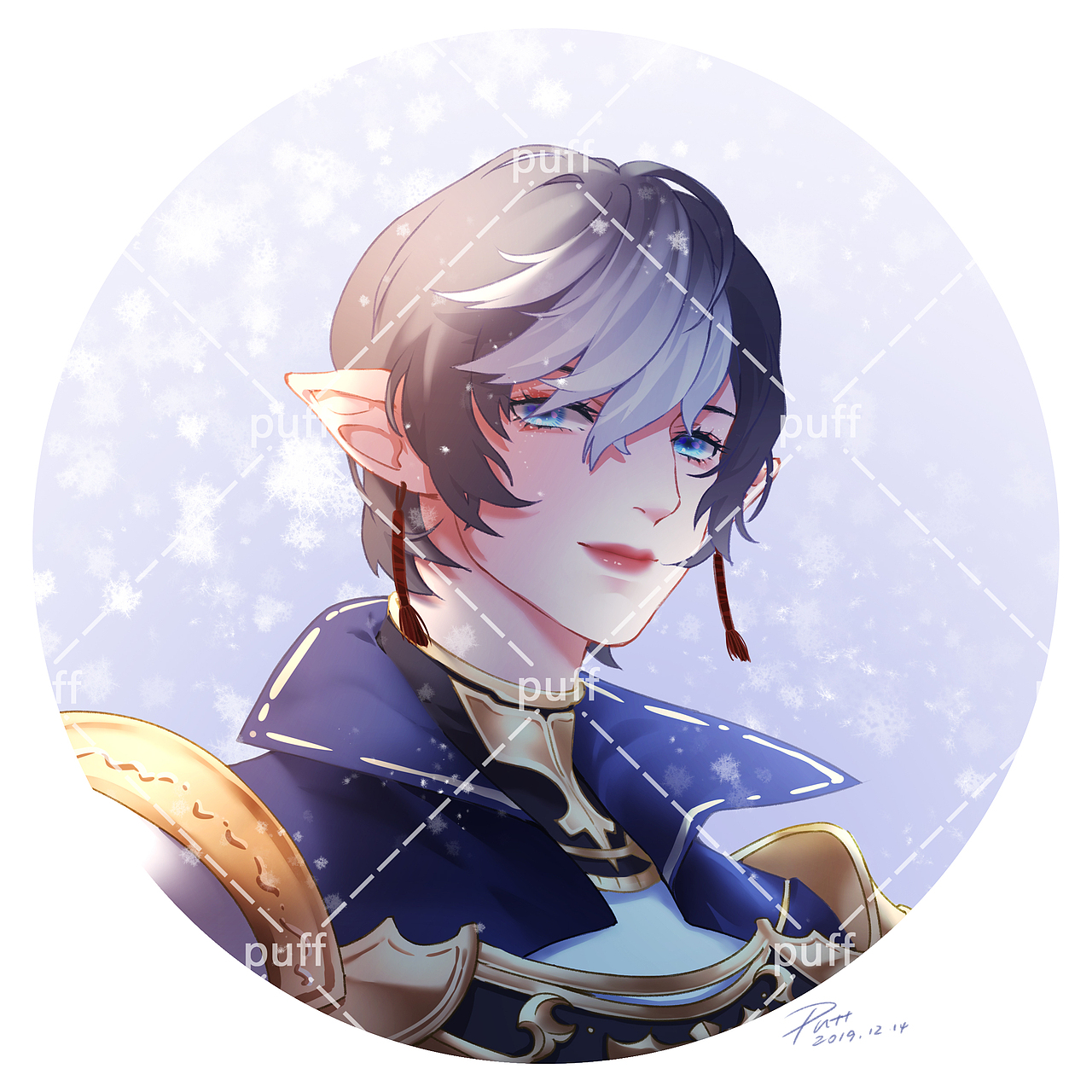 FF14同人｜板绘（图ZMjc3NjY0Nzc2） - 创作习作 - 站酷设计师Puffpupu原创素材 - 站酷ZCOOL