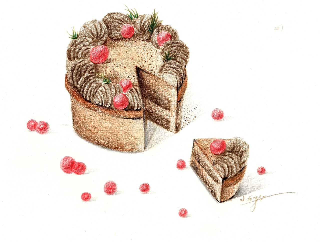 浓情巧克力蛋糕