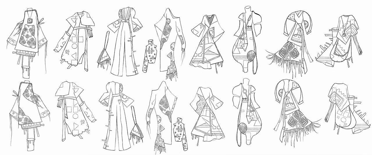 金秀盘瑶服装设计（图ZMjIzNTU4MzYw） - 其他服装 - 站酷设计师陈水三原创素材 - 站酷ZCOOL