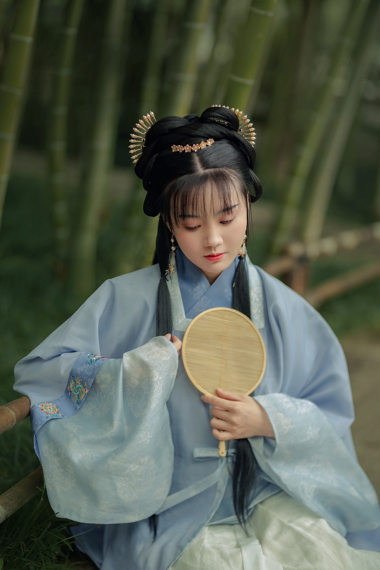 娉娉褭褭十三馀，豆蔻梢头二月初。（图ZMjM1ODY3MDMy） - 人像摄影 - 站酷设计师辰风学长原创素材 - 站酷ZCOOL