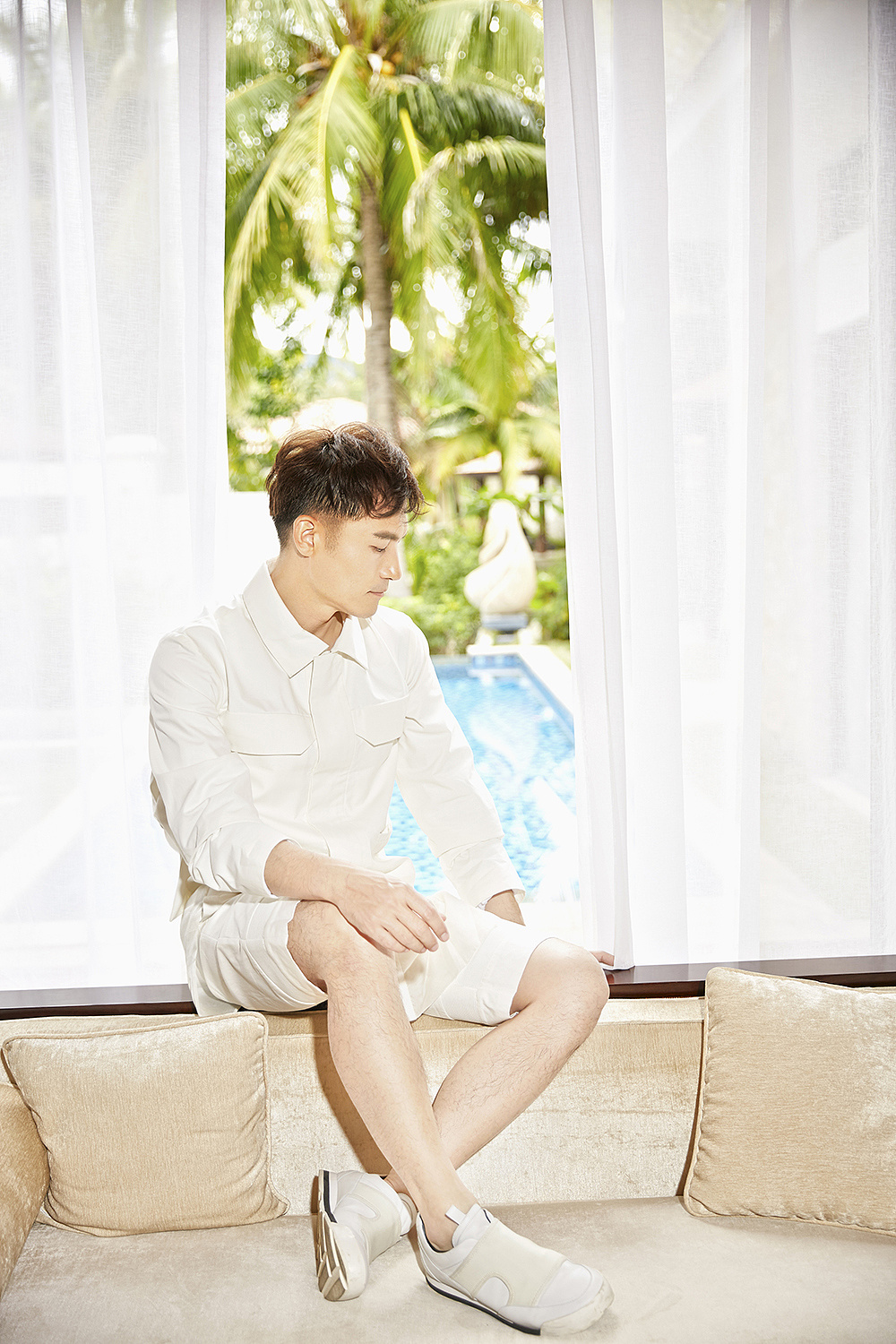 耿乐非常有男人味