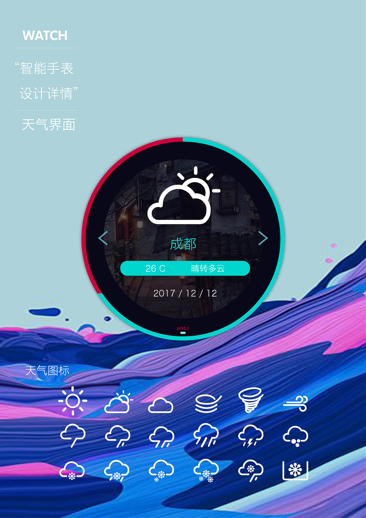 智能手表页面展示（图ZMTAxMjQ5Njcy） - 其他UI - 站酷设计师AK潘原创素材 - 站酷ZCOOL