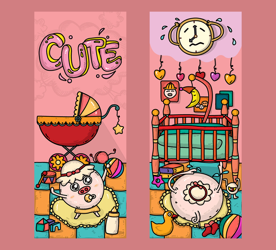好丸插画（图ZMTMwNTM2OTEy） - 商业插画 - 站酷设计师little丨k原创素材 - 站酷ZCOOL