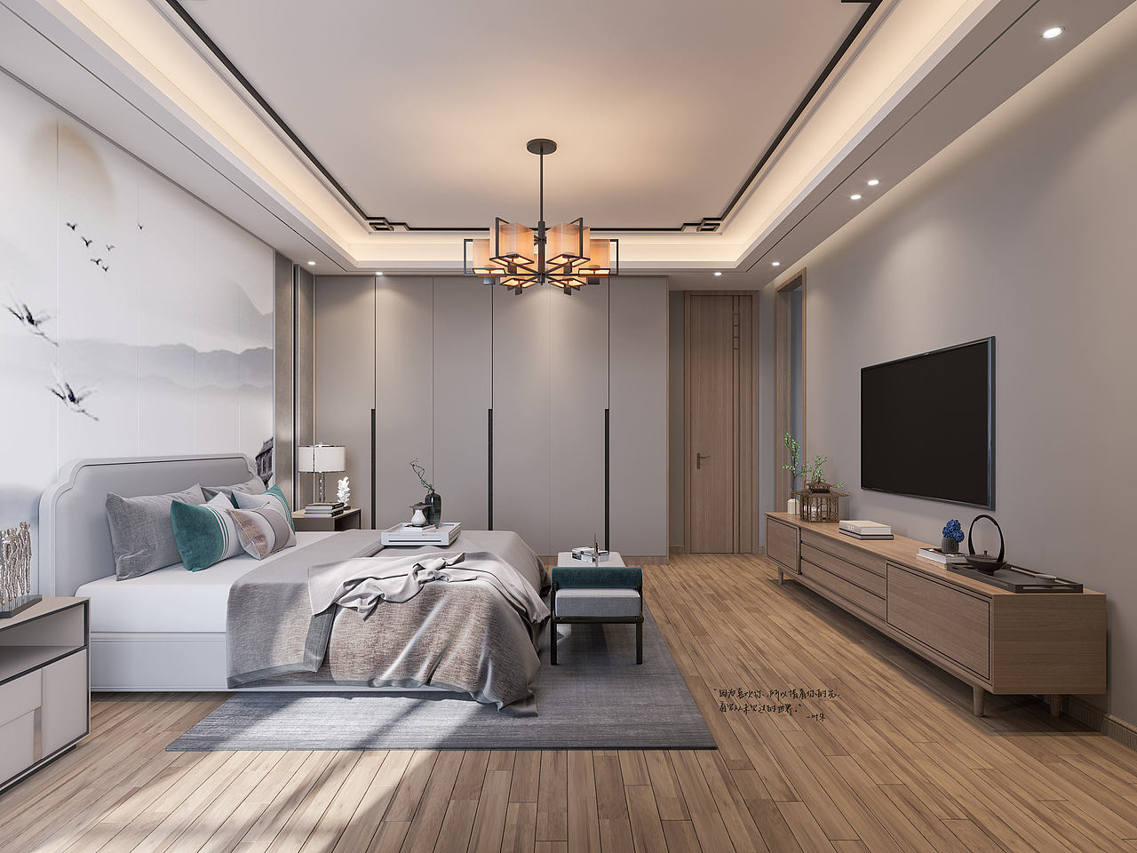 新中式全屋定制设计案例 | 不做任何人的第二选择