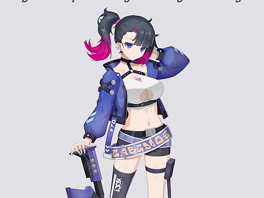 原创角色 彩弹枪 塔塔诺