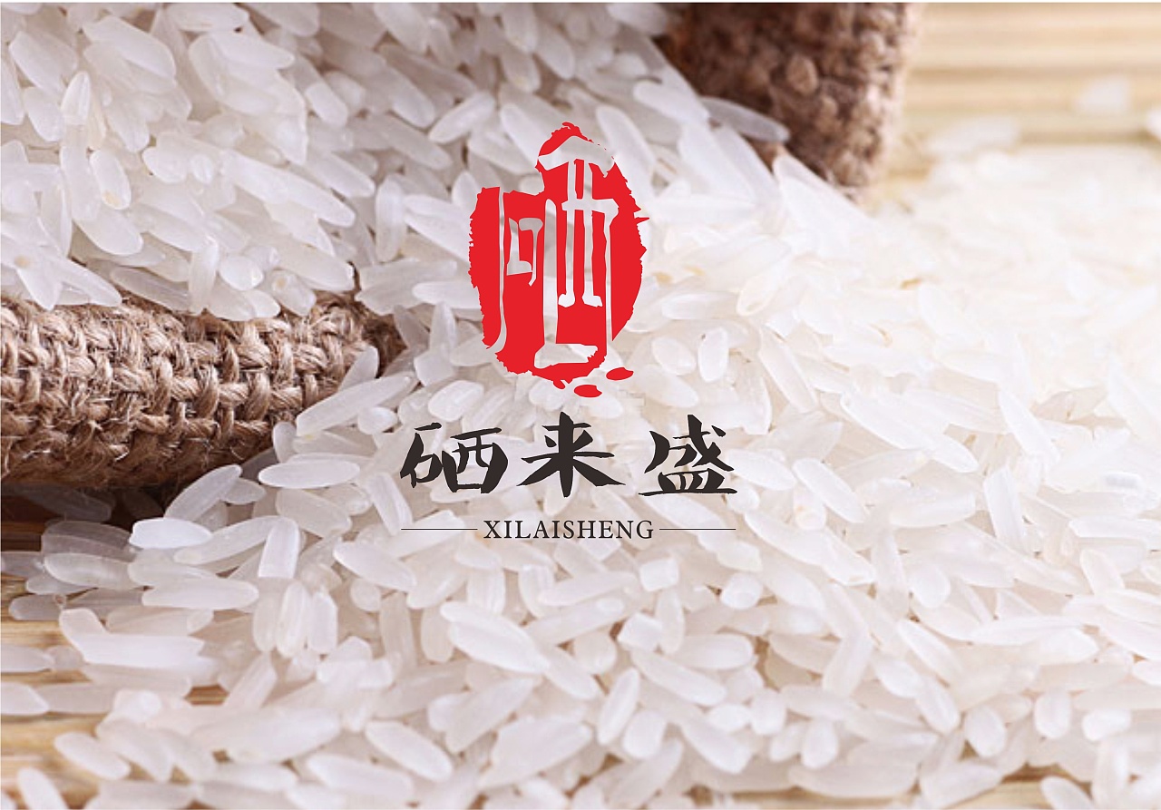 大米logo设计