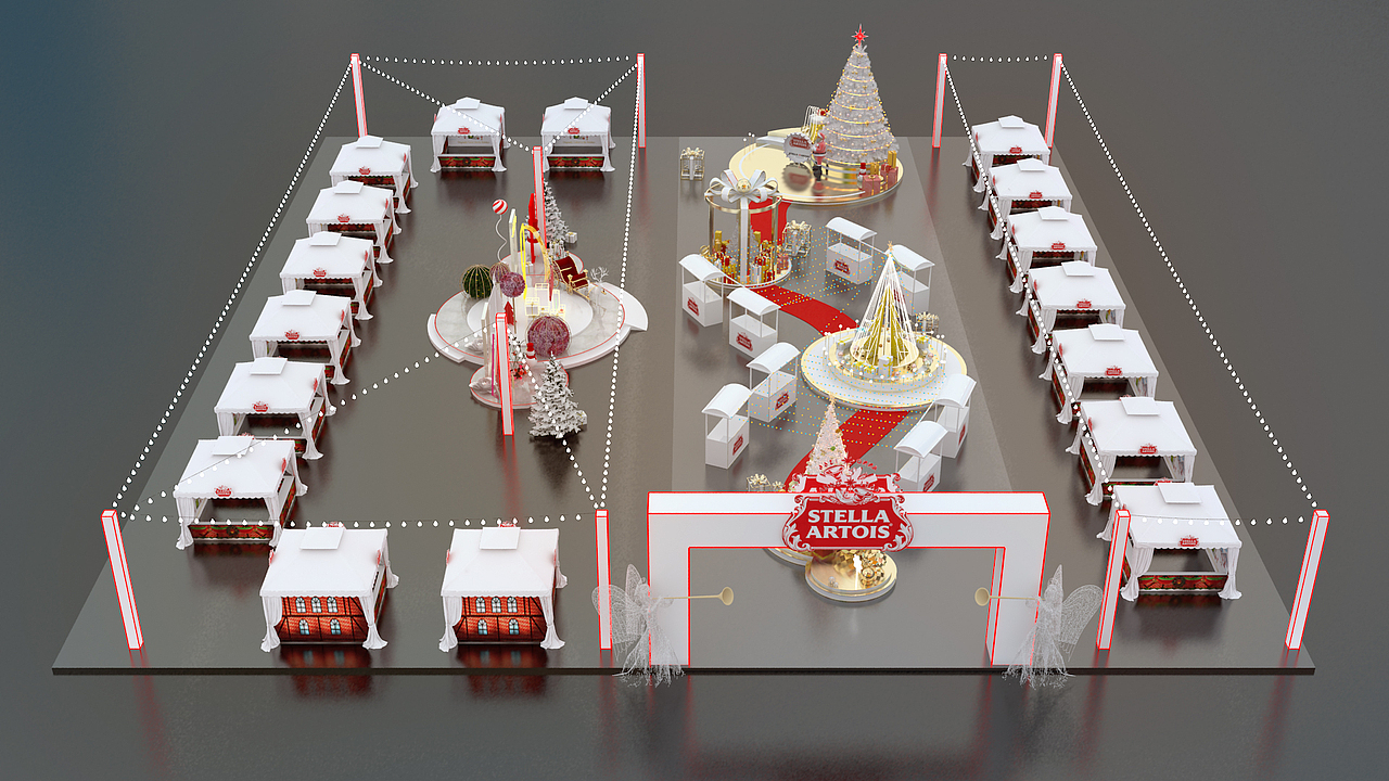 圣诞节美陈|购物中心美陈|新年美陈|北京商业美陈