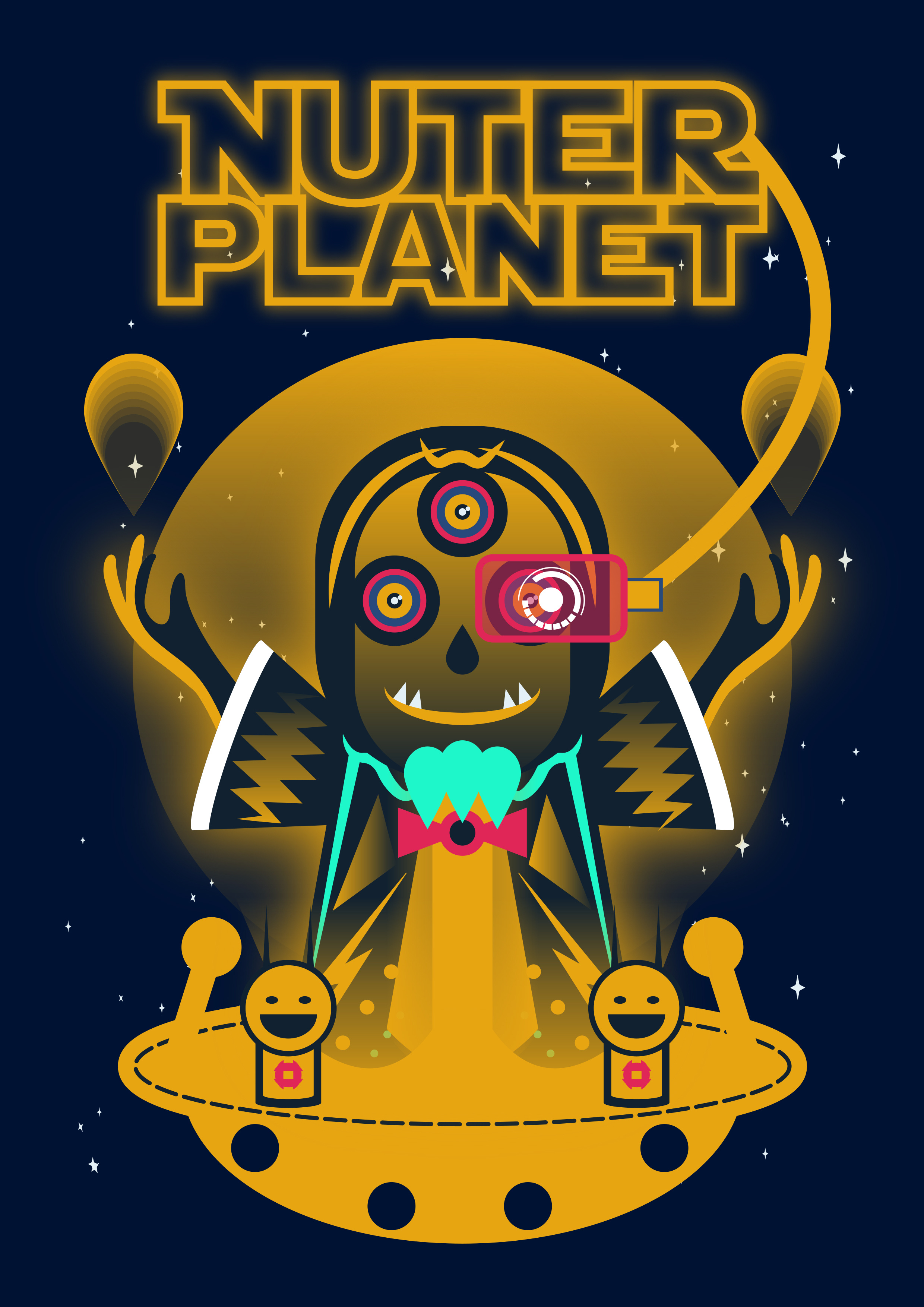 外星球|插画|涂鸦/潮流|热爱设计者 - 原创作品 - 站酷 (zcool)