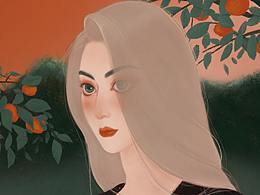 一个小女孩·-·