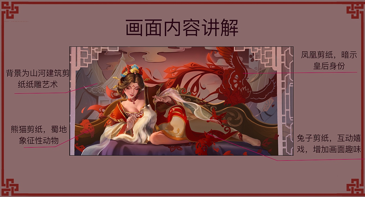 三国杀【剪纸国潮】 — 族•吴苋 凤翥鸾翔