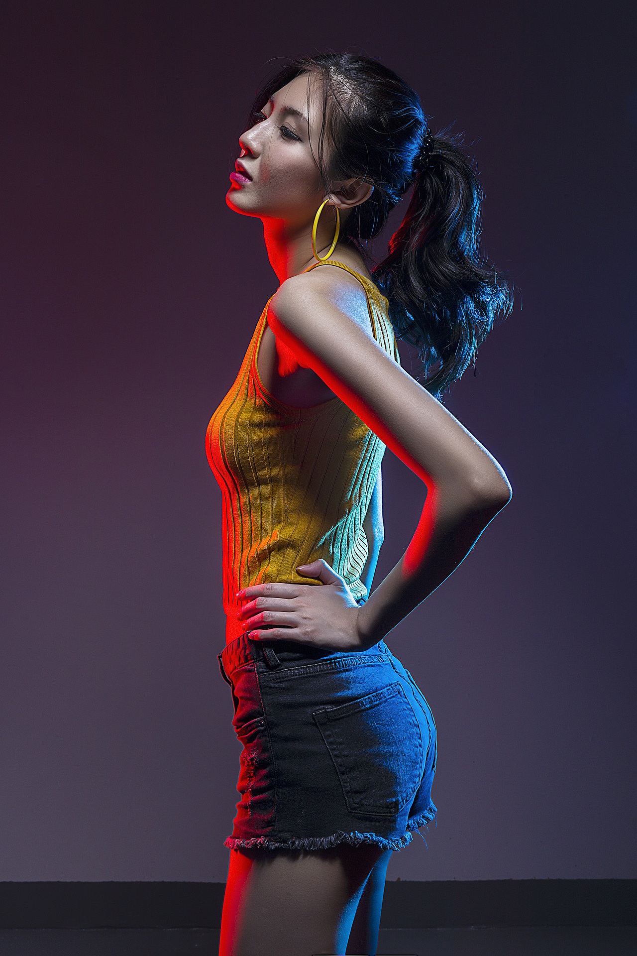 红蓝|摄影|人像摄影|muzhizhizhi_原创作品-站酷zcool