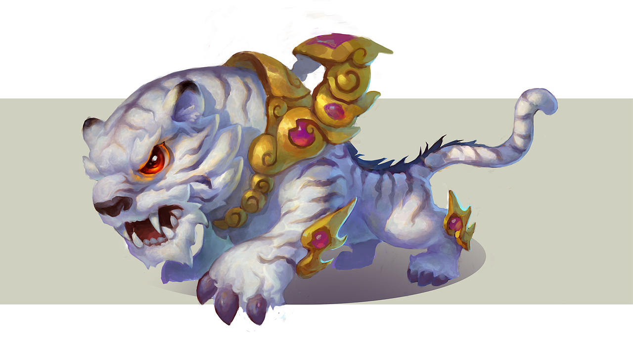 神兽|插画|游戏原画|cjj1984_原创作品-站酷zcool