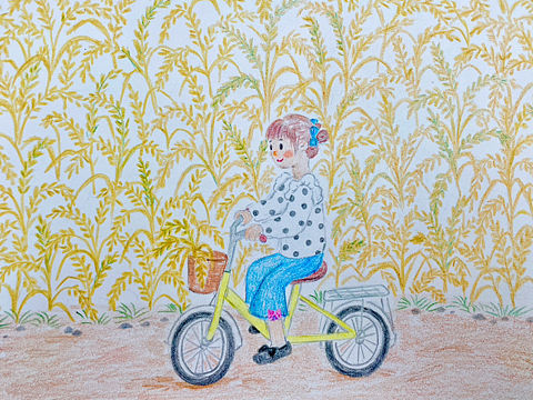 秋天一起去稻田公园玩吧～