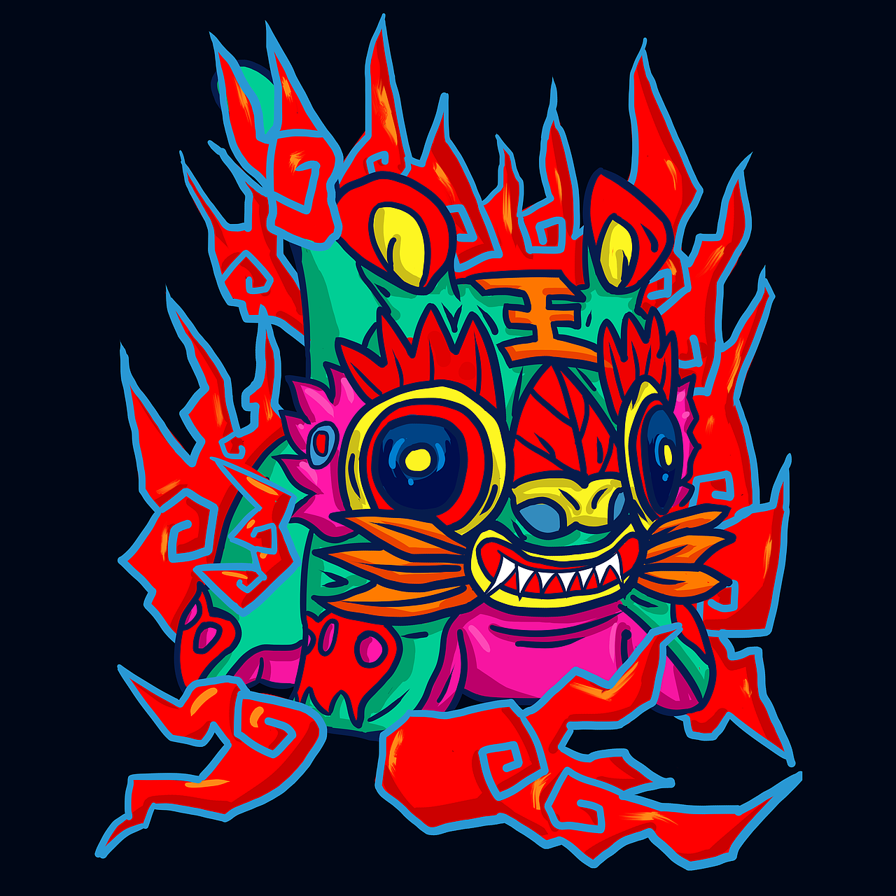 布老虎（图ZMjYyNDQ5OTk2） - 创作习作 - 站酷设计师不呐呐1998原创素材 - 站酷ZCOOL