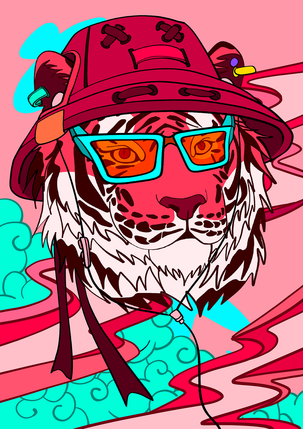 老虎（图ZMjg2MDg2NjU2） - 概念设定 - 站酷设计师可闹好了原创素材 - 站酷ZCOOL