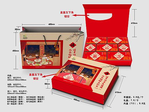 雜糧春節(jié)禮盒包裝（個(gè)人主頁(yè)-ZNDI3NTg0NzI=） - 包裝 - 站酷設(shè)計(jì)師xiehuanghuang原創(chuàng)素材 - 站酷ZCOOL