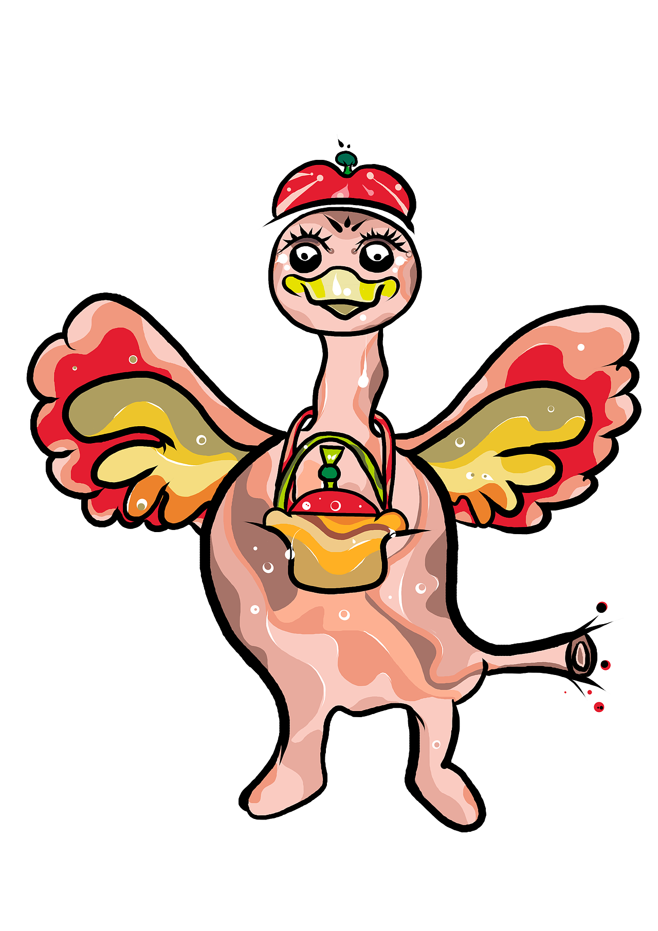 抓住胃的鴨（圖ZNDAxMDcxNjQ=） - 品牌 - 站酷設(shè)計(jì)師楊一捋原創(chuàng)素材 - 站酷ZCOOL