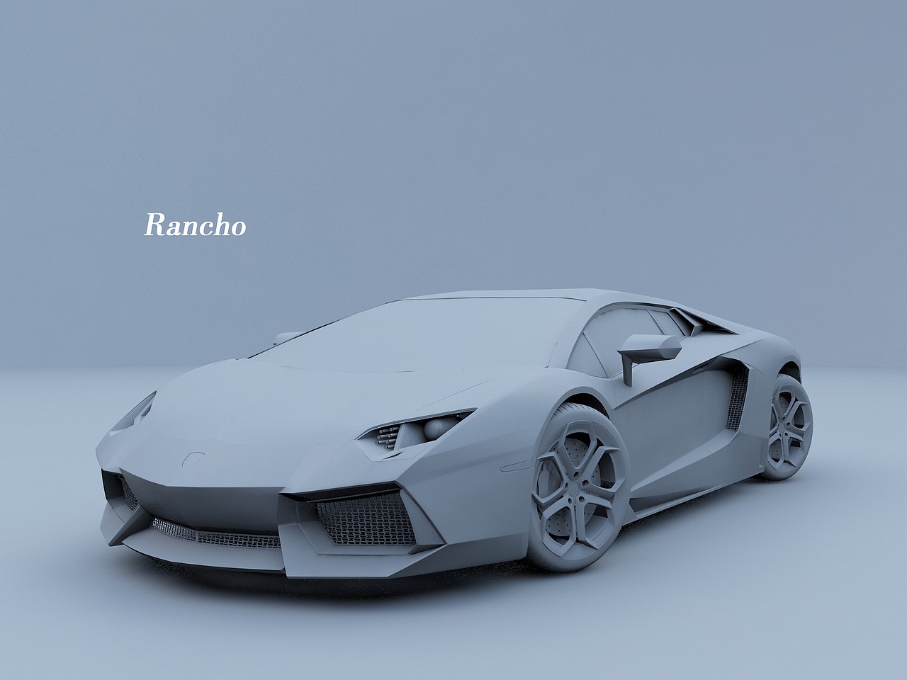 兰博基尼 aventador lp700-4|三维|其他三维|yangbinzhanku - 原创