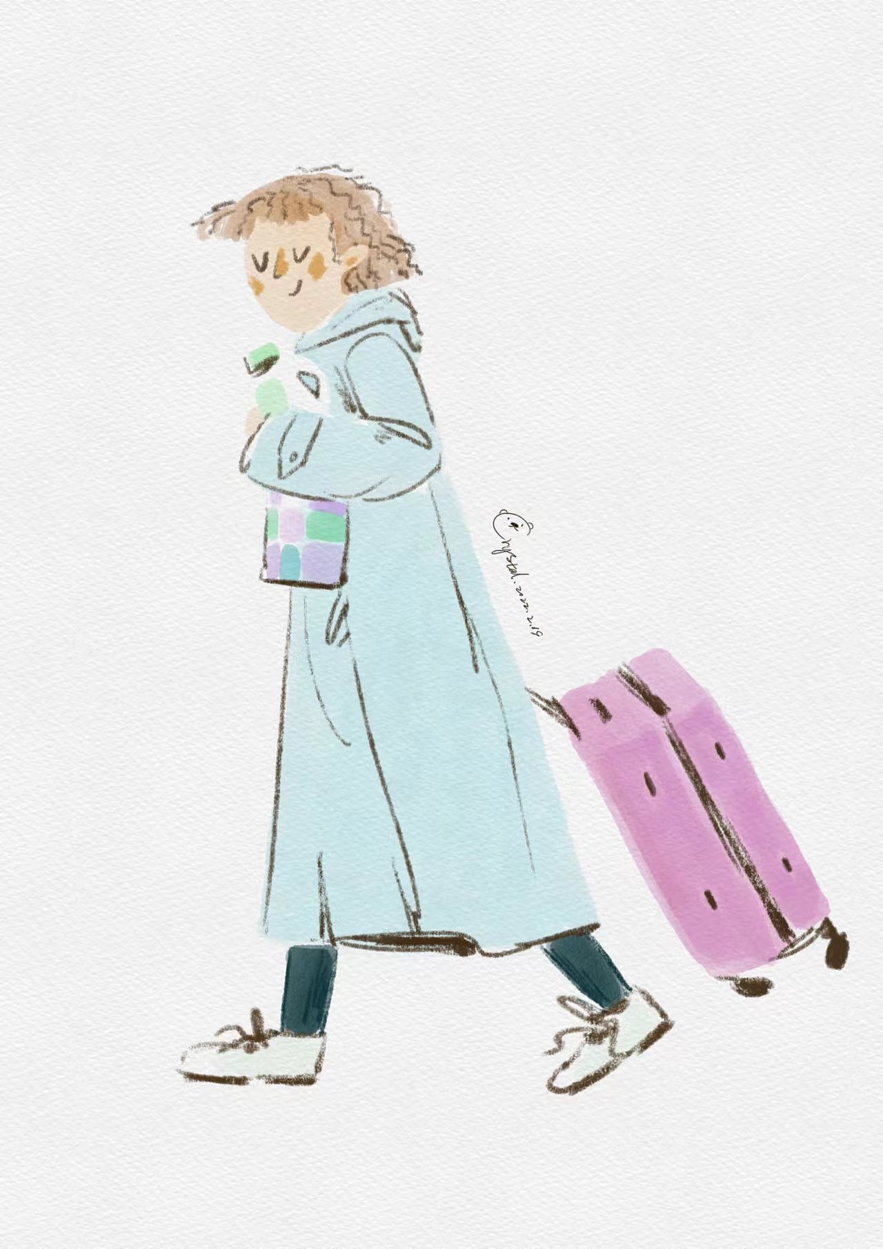 仿水彩人物速写（图ZMzIwMTYxNzU2） - 创作习作 - 站酷设计师张小熊_Crystal原创素材 - 站酷ZCOOL