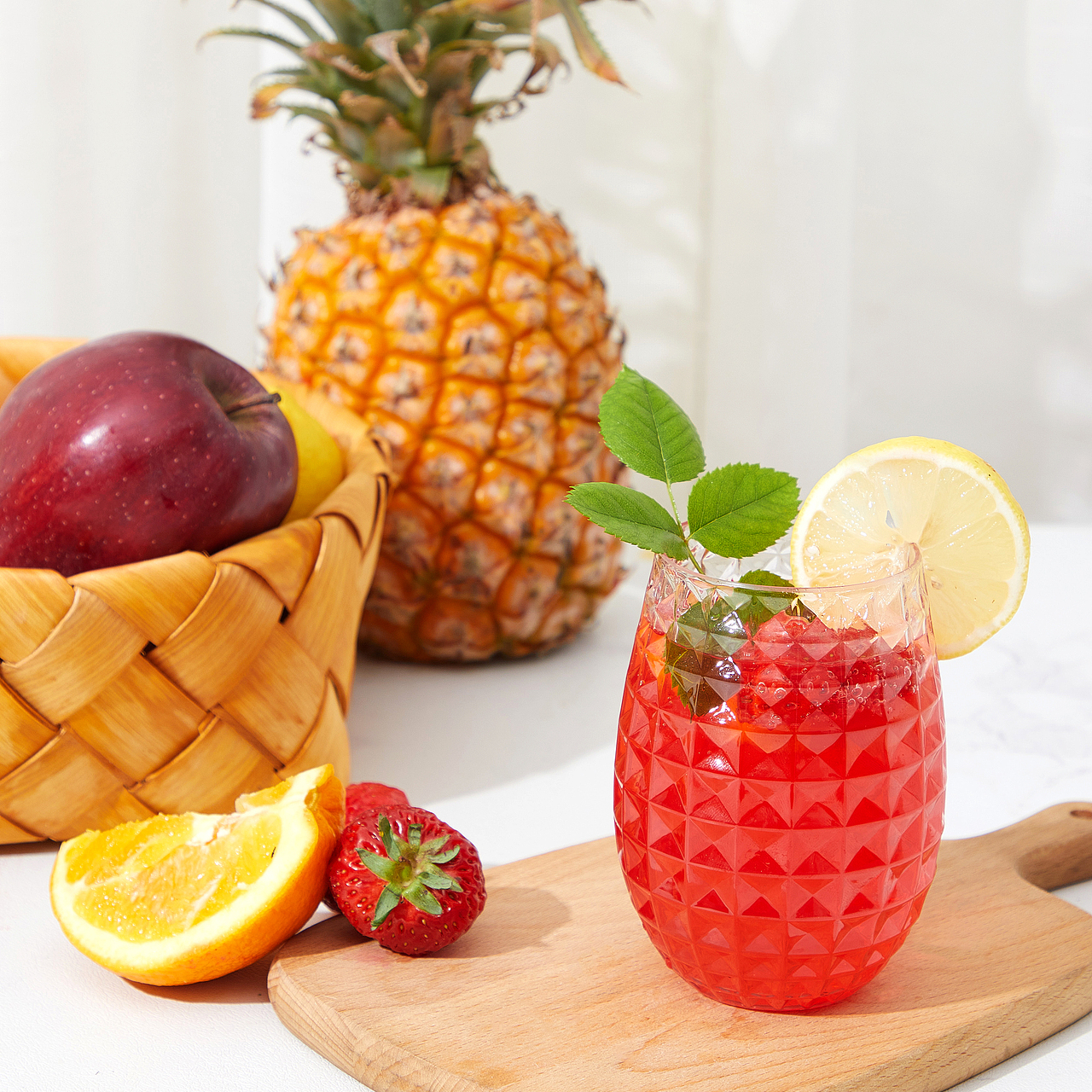 产品摄影|餐具类产品静物水晶玻璃杯