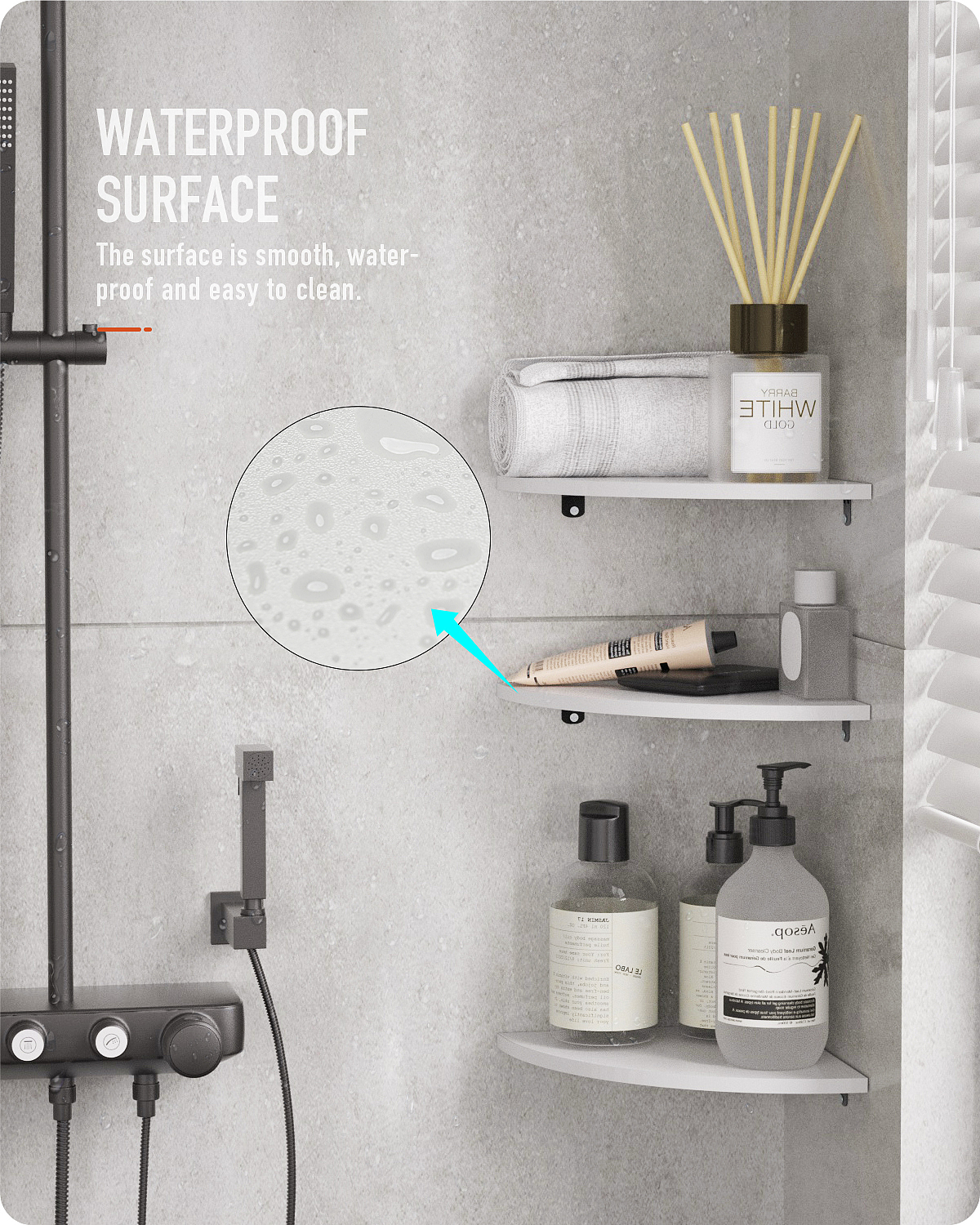 亚马逊家居转角隔板