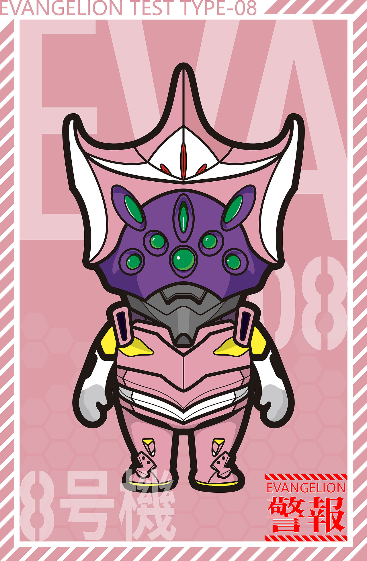 Q版EVA（图ZMzAxNDk4MjAw） - 创作习作 - 站酷设计师林育麟MrYlin原创素材 - 站酷ZCOOL