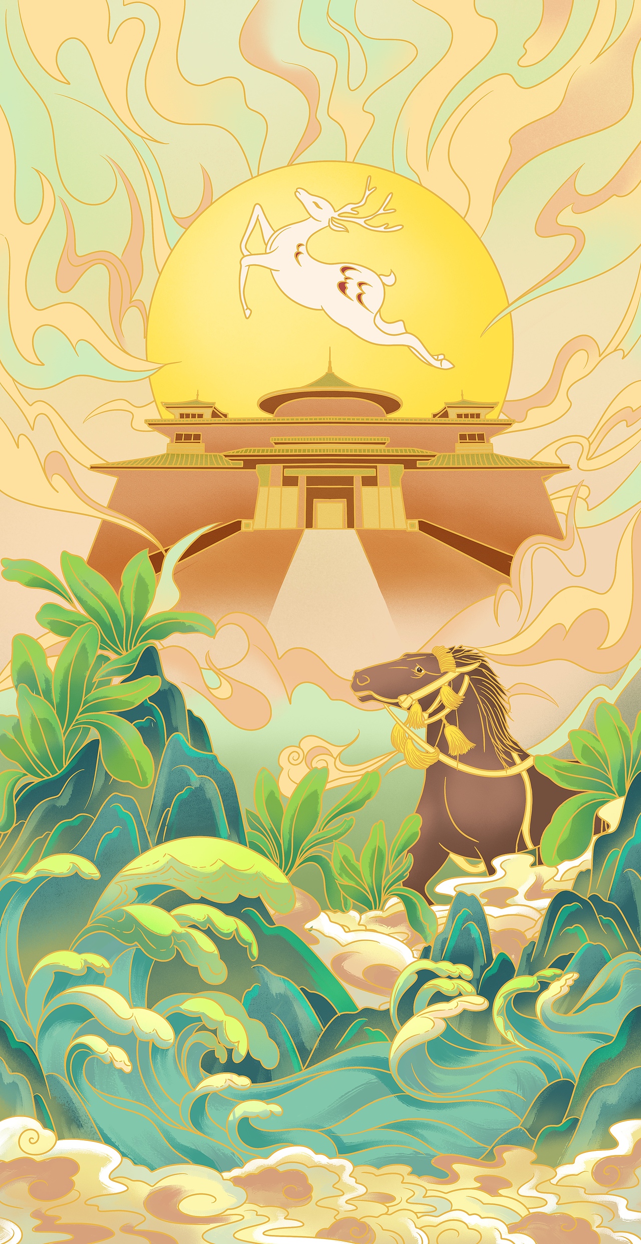 西安博物院 金乡县主系列文创插画书签(图ZMzIzNjI3Nzcy) - 商业插画 - 站酷设计师插画师YMM原创素材 - 站酷ZCOOL