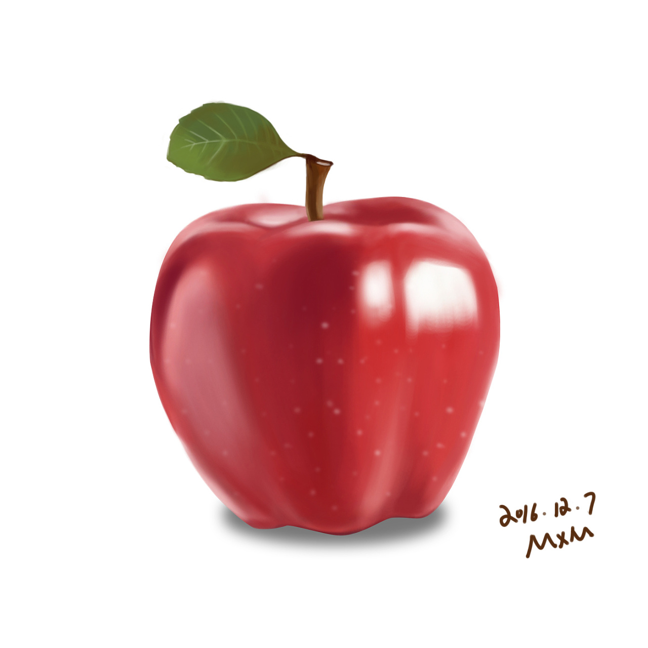 彩铅苹果|纯艺术|绘画|MRYU钰先生 - 原创作品 - 站酷 (ZCOOL)