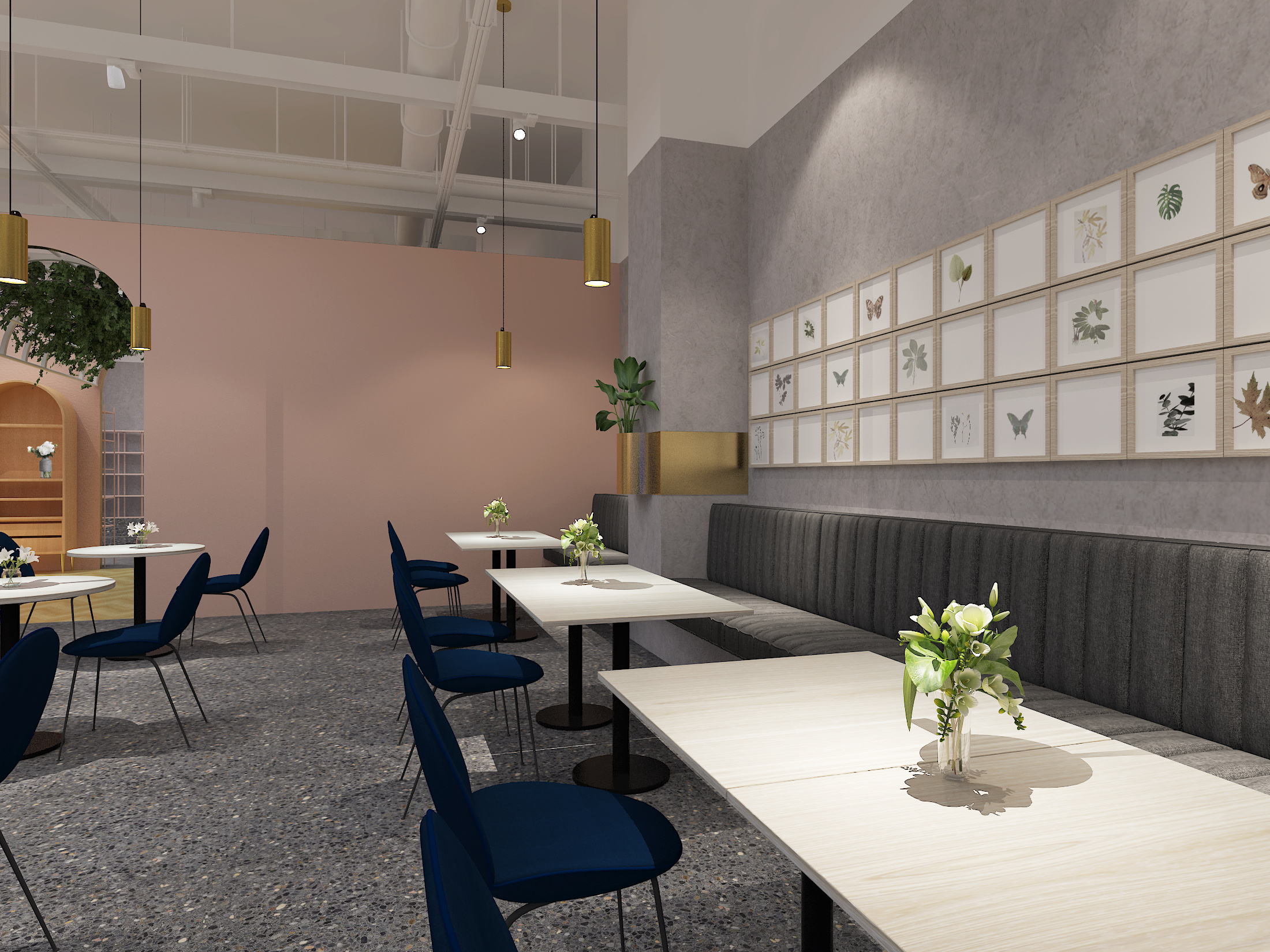 【餐饮设计】餐厅门头如何做到有吸引力丨上野樱花料理|三维|建筑/空间|天府风南 - 原创作品 - 站酷 (ZCOOL)