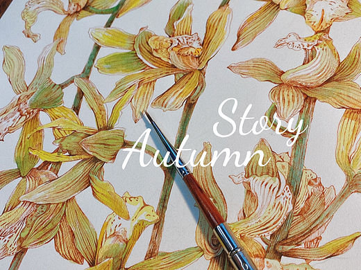 蘸水笔针管笔｜韩国小姐小蕙兰