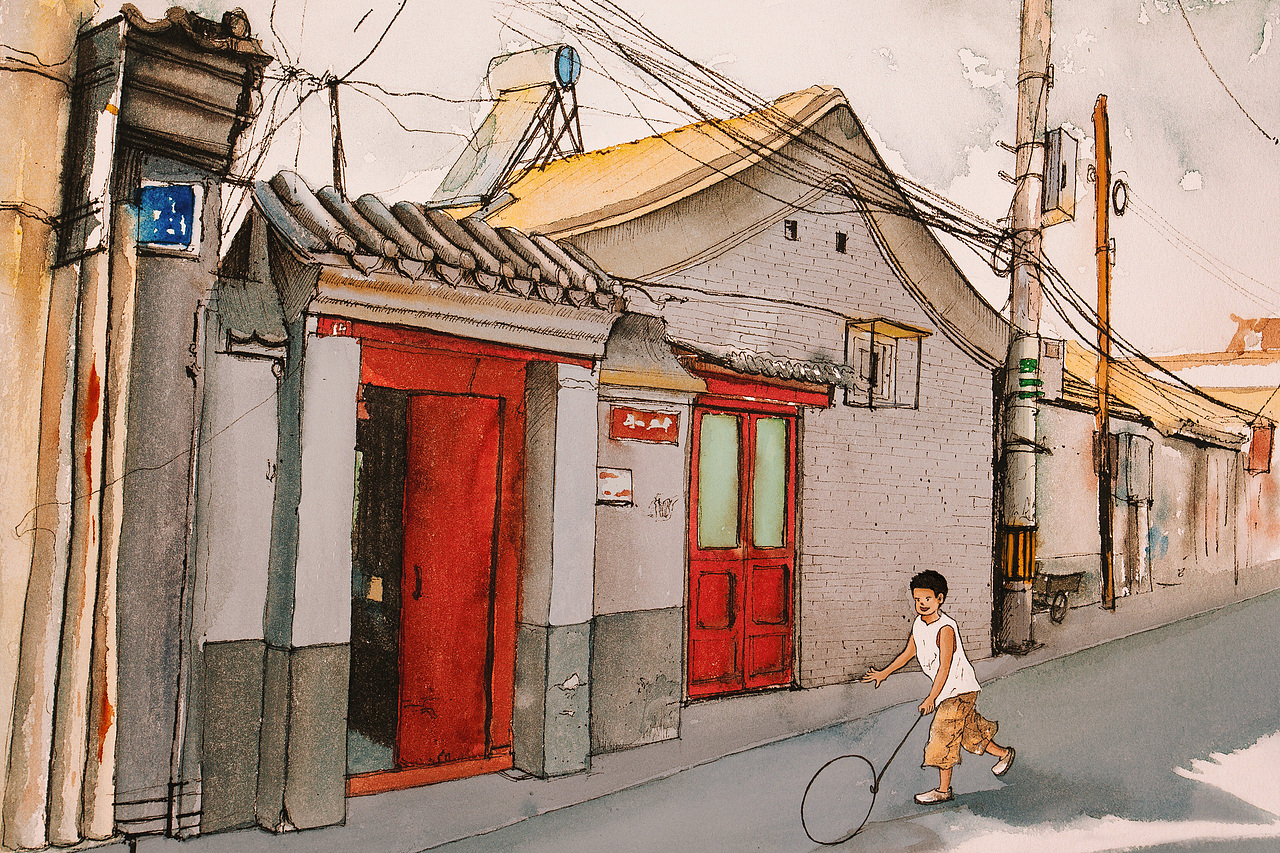 Lanski水彩插画（图ZNzA0NzgyODg=） - 艺术插画 - 站酷设计师lanskiplanet原创素材 - 站酷ZCOOL