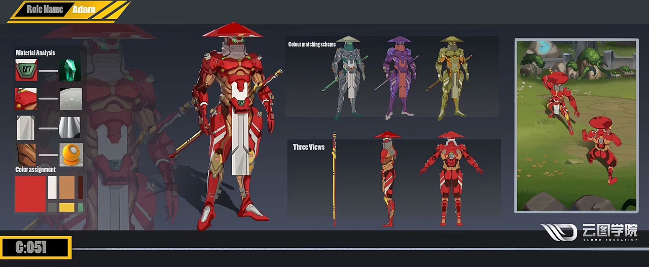 插画,原画设计,二次元