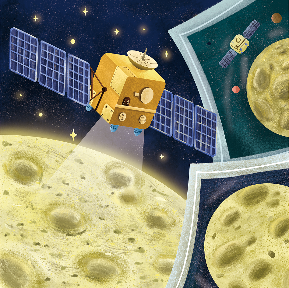 绘本《飞向月球》