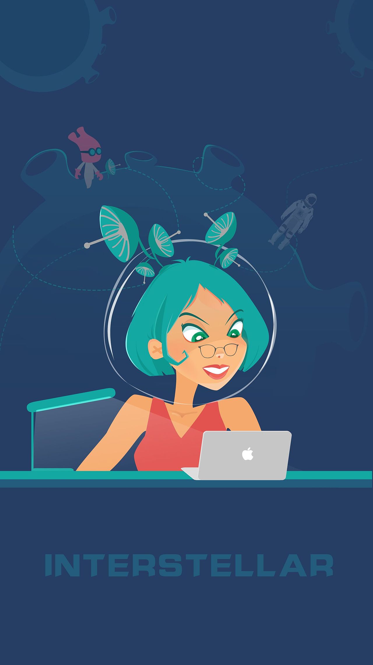 文艺小魔女（图ZNzgwMjY0MDA=） - 创作习作 - 站酷设计师ellayq原创素材 - 站酷ZCOOL