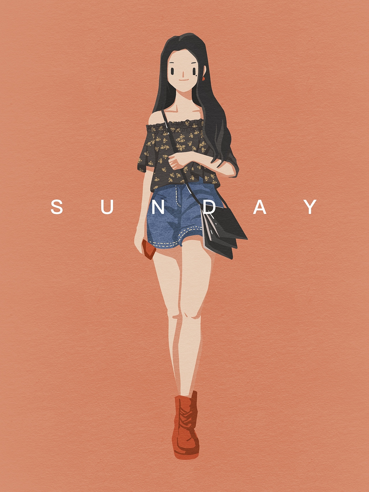 穿搭日记（图ZMTc4NjkwNjcy） - 商业插画 - 站酷设计师KyuEki原创素材 - 站酷ZCOOL
