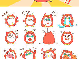 微信表情包｜鹰小功的日常