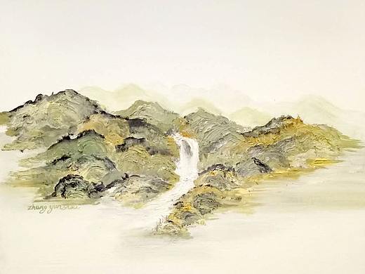 油画山水（个人主页-ZNDUzNjE4MjA=） - 绘画 - 站酷设计师云铄原创素材 - 站酷ZCOOL