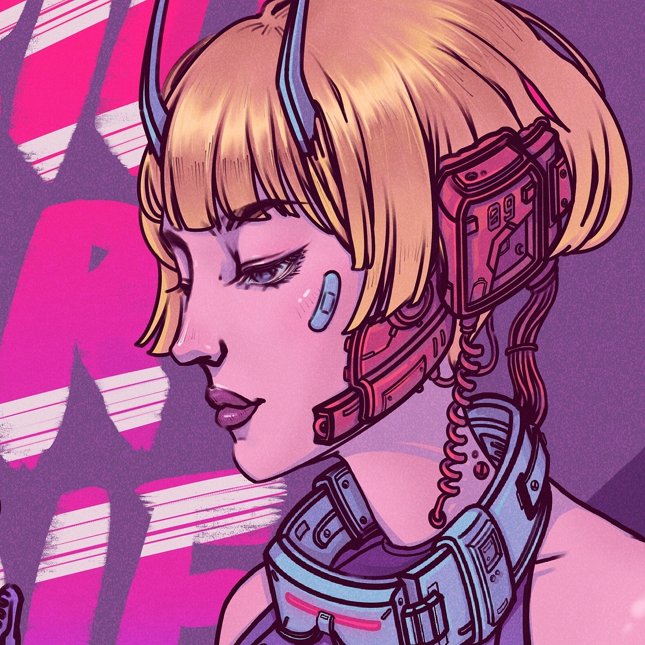 RIDE OR DIE（图ZMTgzMjI0NzIw） - 艺术插画 - 站酷设计师im_aurora原创素材 - 站酷ZCOOL