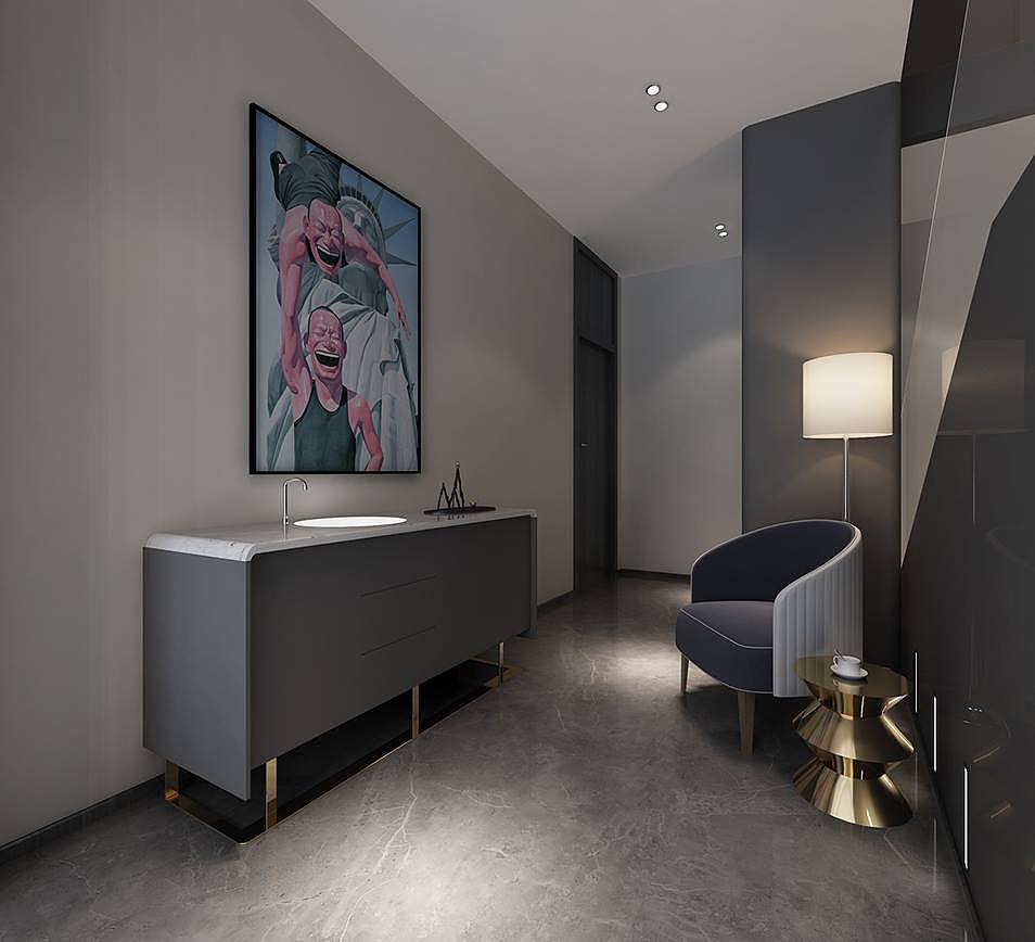 郑州万科云庐300平混搭风赏析