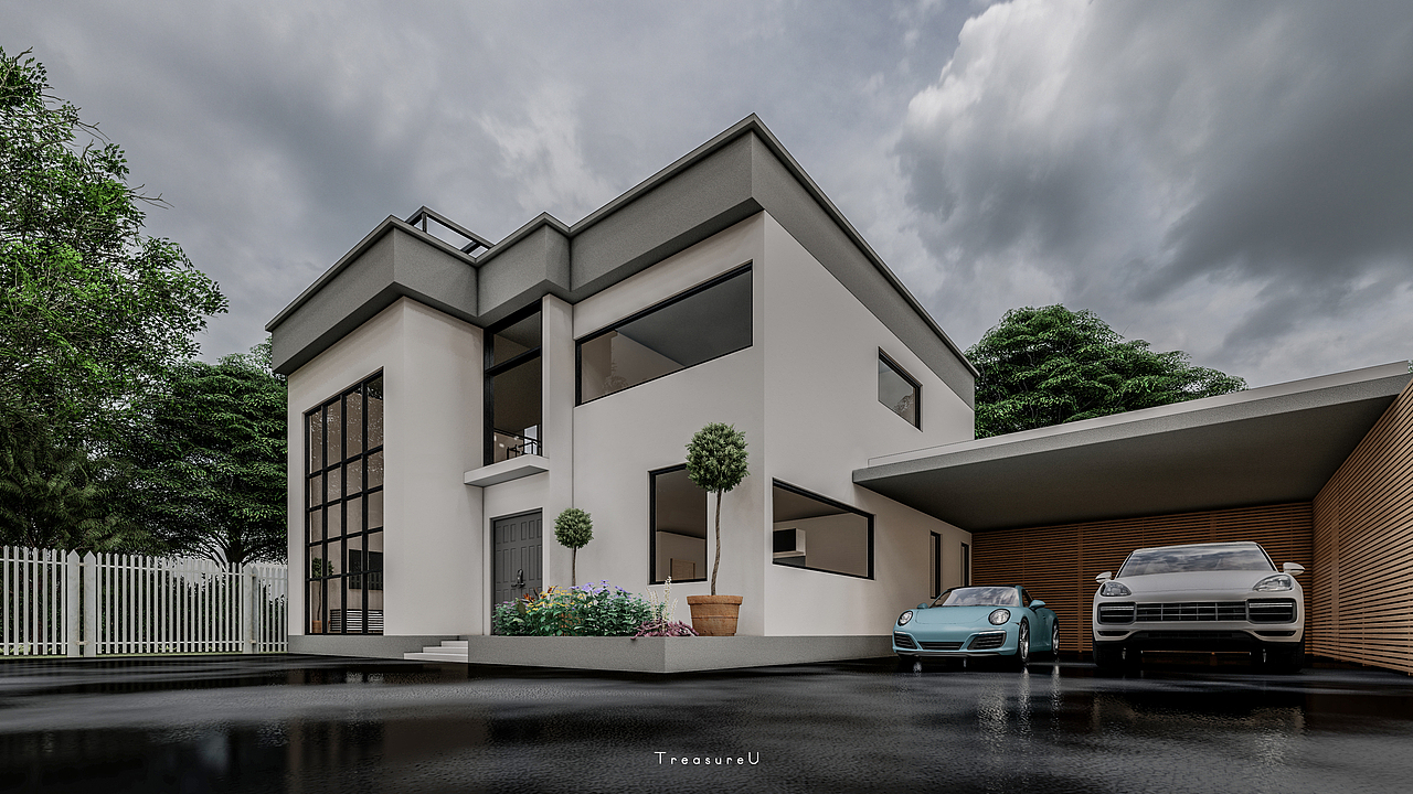 【Lumion9】建筑设计（图ZMTg5NzU5OTAw） - 建筑设计 - 站酷设计师TreasureU原创素材 - 站酷ZCOOL