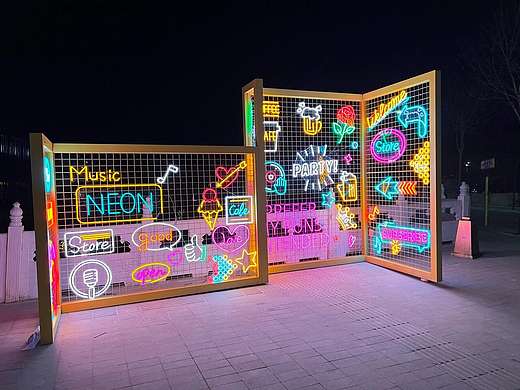 霓虹灯造型设计