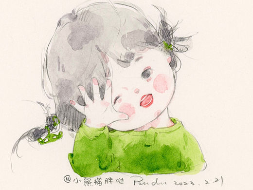 萌娃手绘