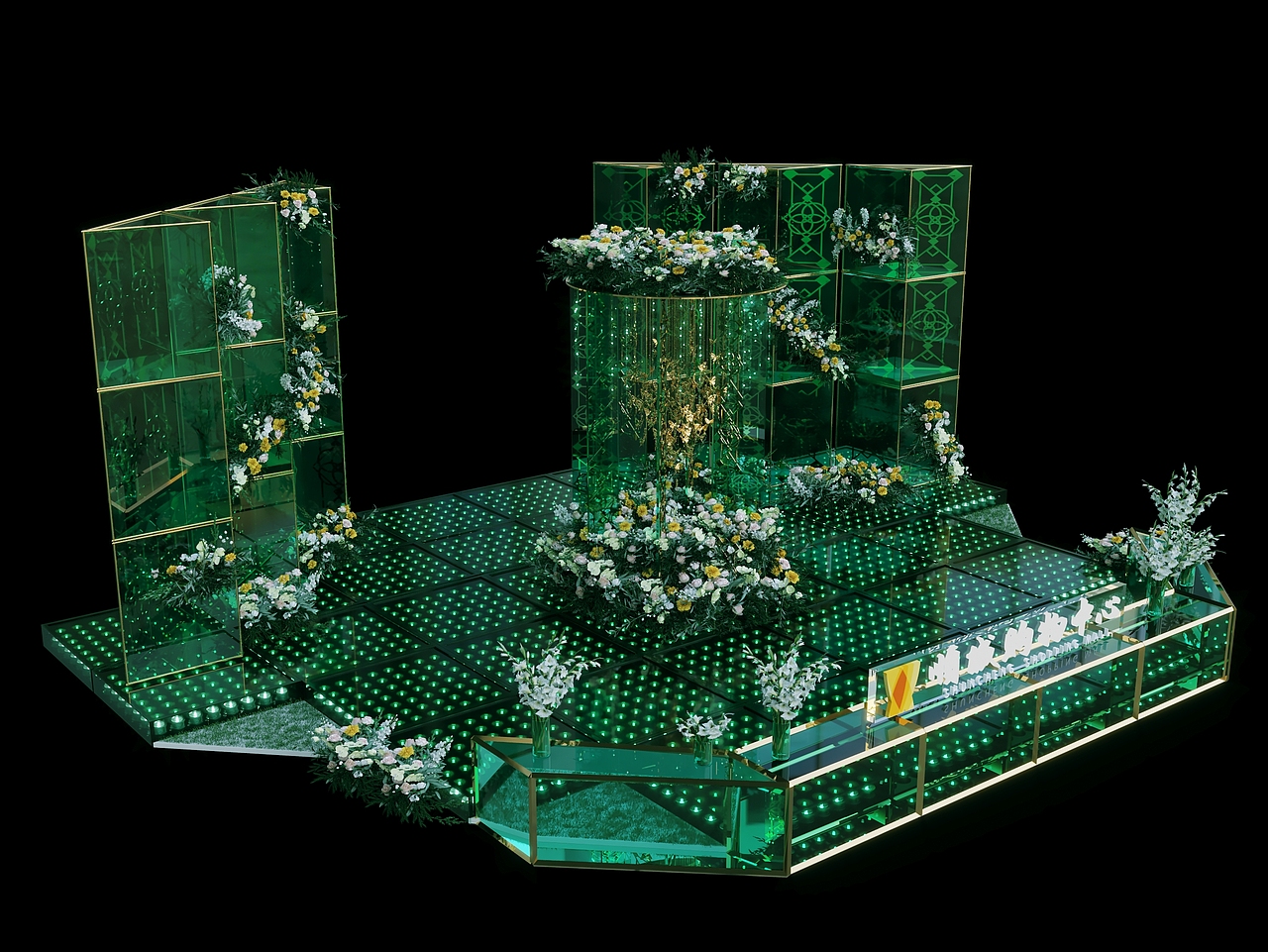 花艺美陈（图ZMjY4OTkxMDEy） - 展陈设计 - 站酷设计师彩虹柠檬蜜原创素材 - 站酷ZCOOL