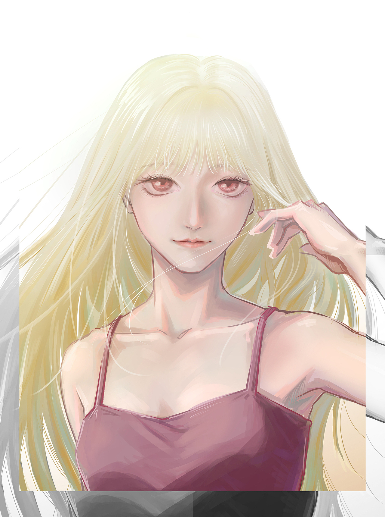 少女插图（图ZMjY0NDI4NTE2） - 创作习作 - 站酷设计师阿基没得原创素材 - 站酷ZCOOL