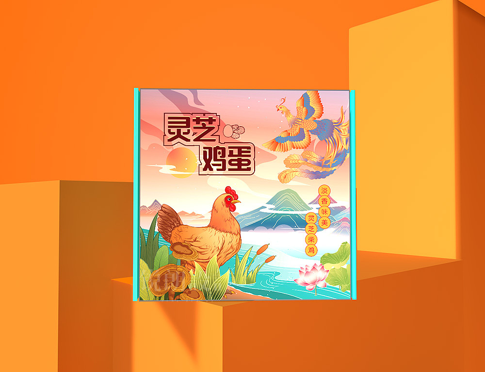 灵芝包装设计（图ZMjY3MTk2NDAw） - 包装 - 站酷设计师锐朗品牌原创素材 - 站酷ZCOOL