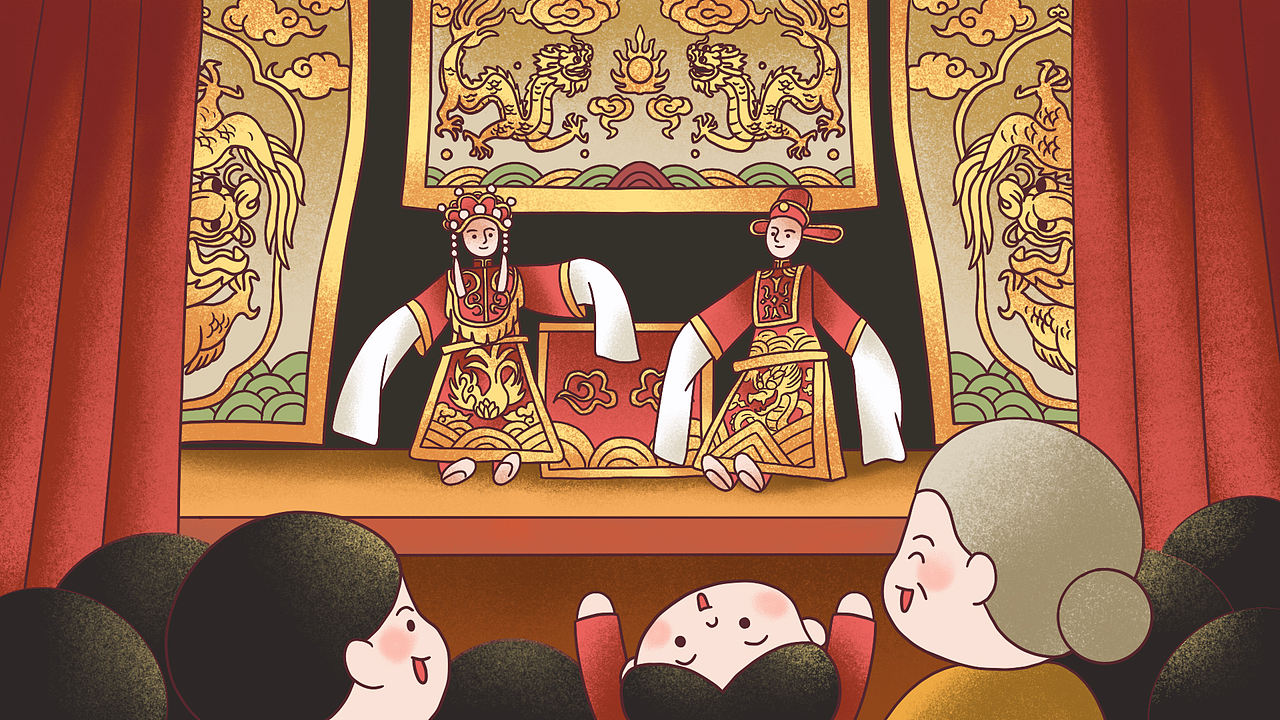 原创潮汕中秋商用插画（图ZMzE5NTUzNDIw） - 商业插画 - 站酷设计师zhouwoani原创素材 - 站酷ZCOOL