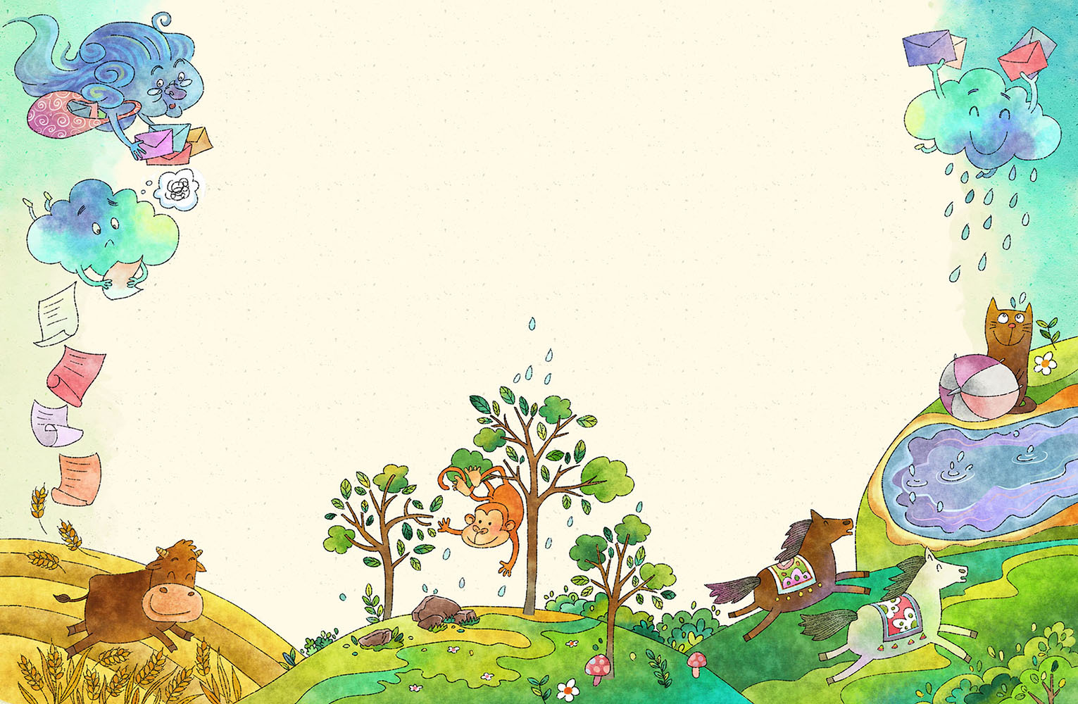 童话故事封面一套|插画|儿童插画|IRENEMOON - 原创作品 - 站酷 (ZCOOL)